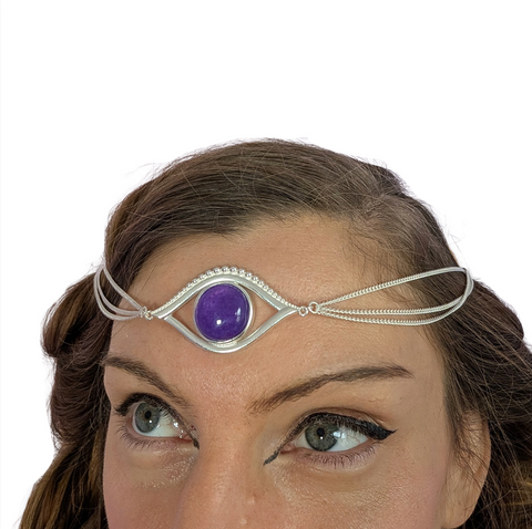 Crown 03 - Amethyst Third-Eye Peace Creator